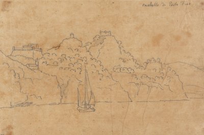 Castello di Portofino by John Robert Cozens